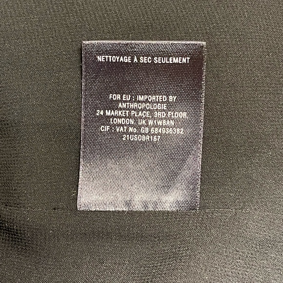 LEIFSDOTTIR Anthropologie Silk Watercolor Bird Asymmetrical Black Wrap Skirt - 2 - Picture 10 of 11